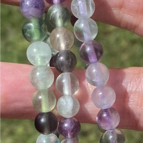 Crystal Fluorite NWTS Handcrafted Bracelets! - Picture 5 of 7